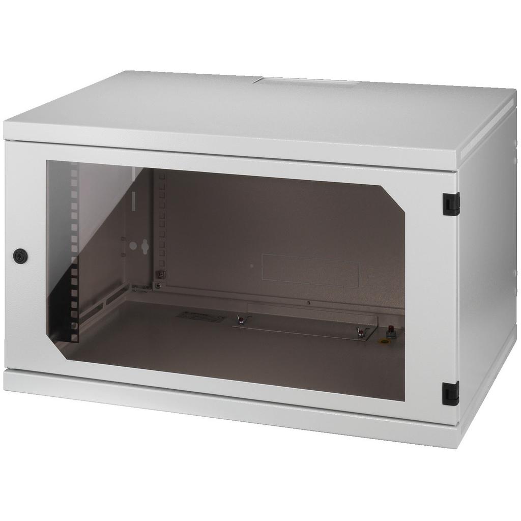 Monacor Rack 6 HE W (19" Rack), Audio Racks + Cases, Grau