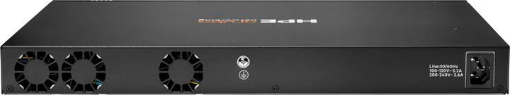 Actual product image Aruba HPE Networking CX 6200F 24G Class-4 PoE 4SFP+ 370W Switch (28 ports)