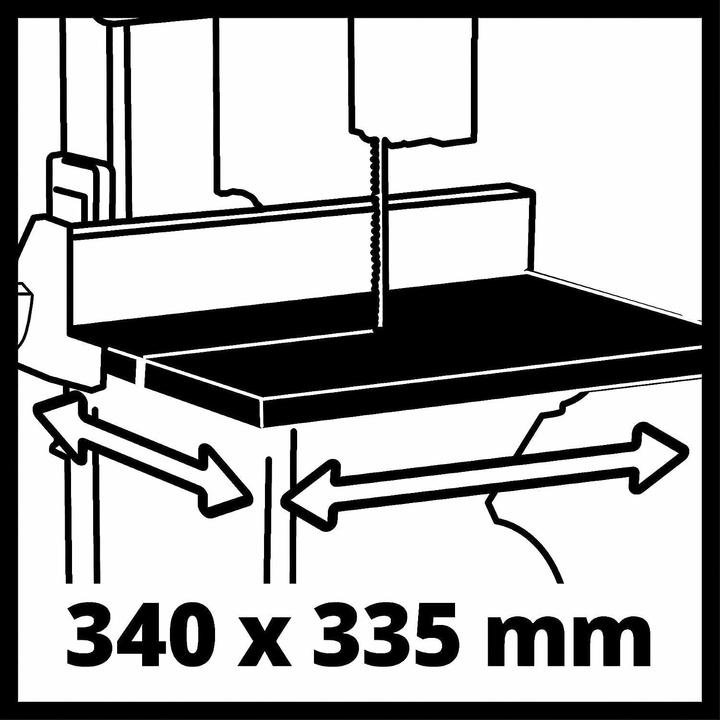 Actual product image Einhell Bandsäge TC-SB 245 L