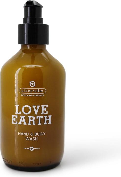 Actual product image Schnarwiler LOVE EARTH Hand & Body Wash Echinacea (250 ml)