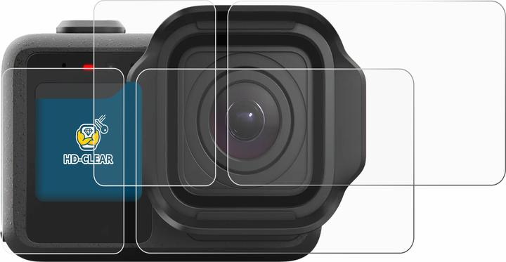 Produktbild BROTECT Schutzfolie für GoPro Mission 1 Displayschutz Displayschutzfolie Folie Klar Transparent