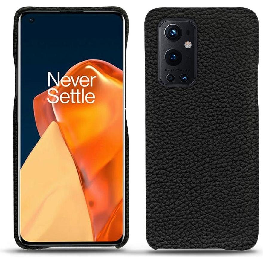 Noreve Lederschutzhülle (OnePlus 9 Pro), Smartphone Hülle, Schwarz