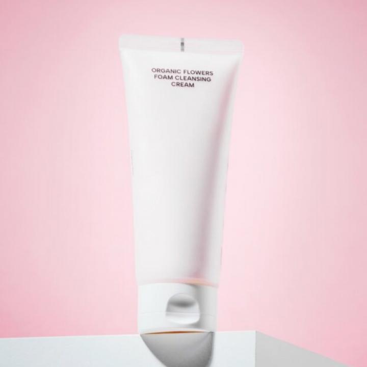 Actual product image Whamisa Organic Flowers - Foam Cleansing Cream (Cleansing Foam, 150 ml)