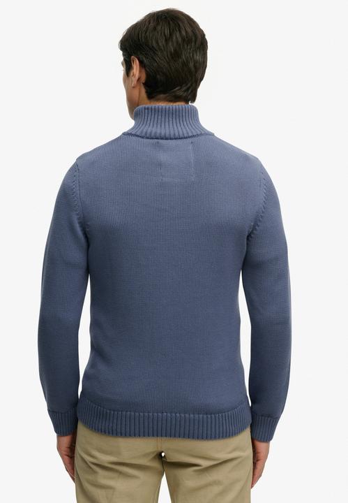 Produktbild Superdry Baumwollpullover mit Halbzip (L)