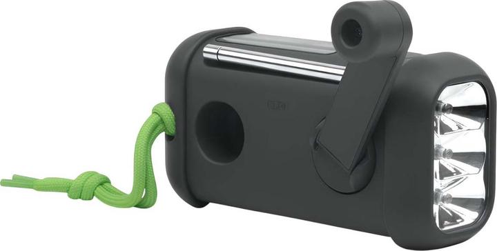 Immagine prodotto Muse Radio solare portatile con manovella e torcia elettrica (AM, FM, Bluetooth, NFC)