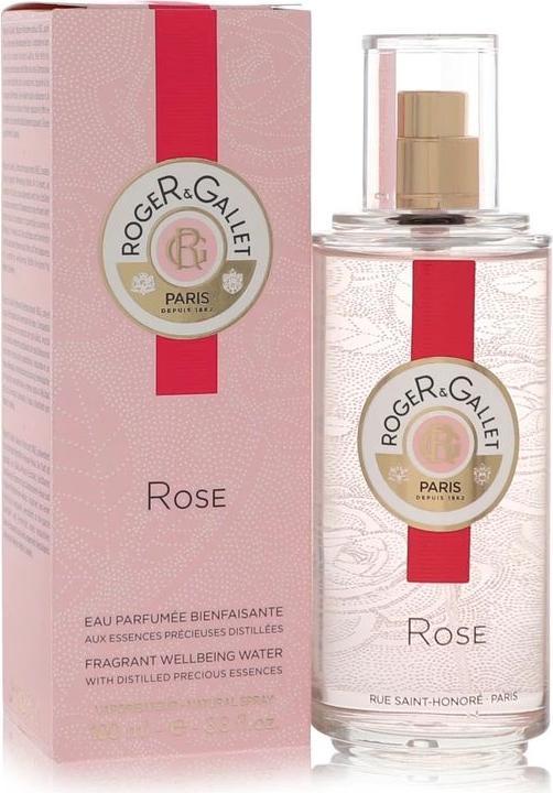 Actual product image Roger & Gallet Gentle Fragrant Water Spray Rose (Eau de cologne, 100 ml)