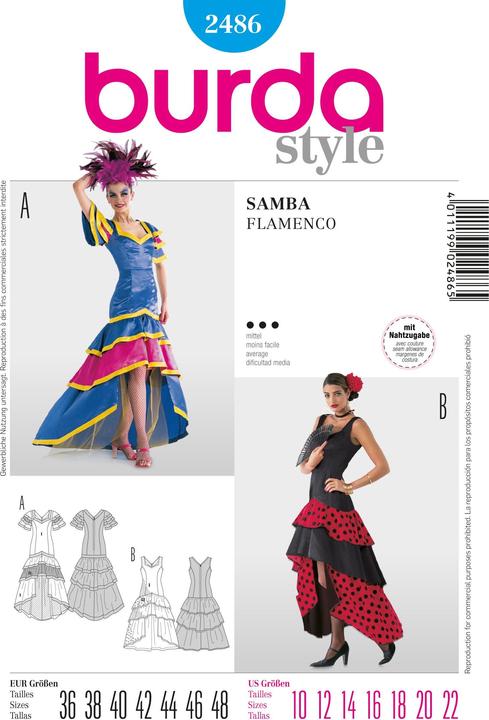 Image du produit Patrons Samba Flamenco