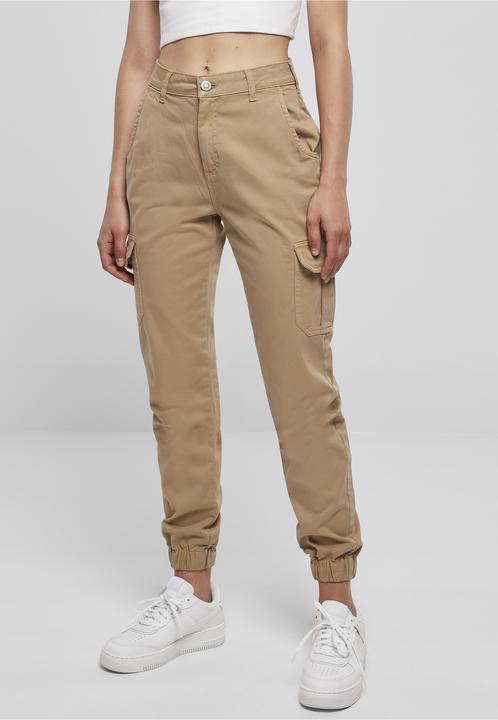 Actual product image Urban Classics Ladies High Waist Cargo Pants (34, S)
