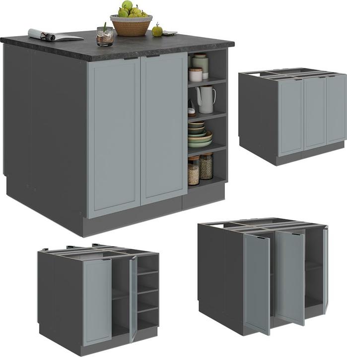 Produktbild Vicco Kücheninsel Fame-Line (90 x 81.60 x 82 cm)