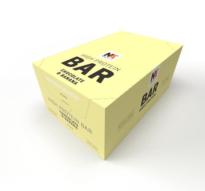 Actual product image Nutriathletic High Vegan Protein (Banana, Chocolate, 25 pcs., 1000 g)