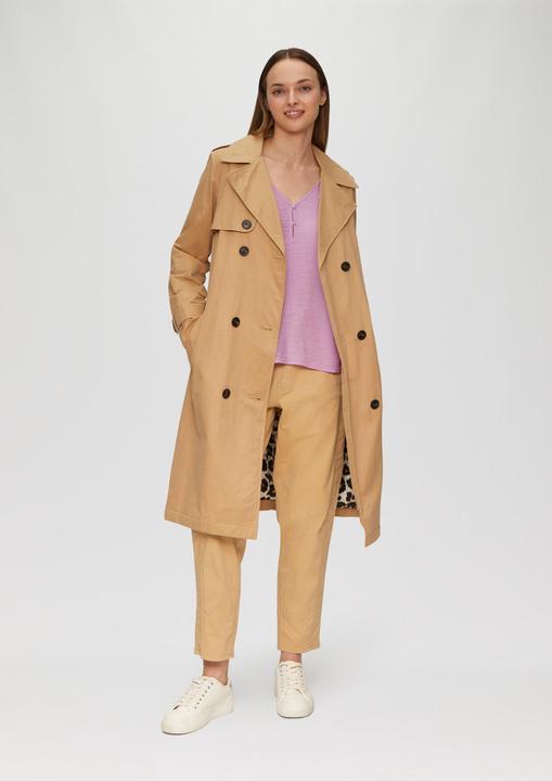 Actual product image S.Oliver Bluse Strukturierte Bluse aus Viskosemix mit Smok Details (40)