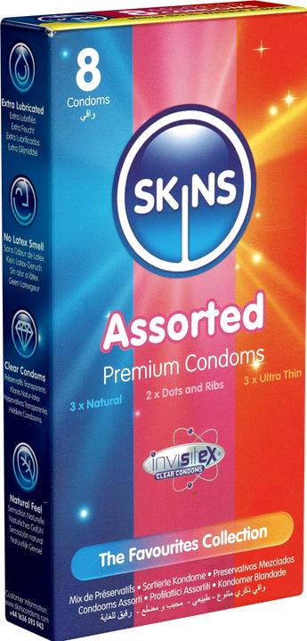 Produktbild Skins Condoms Assorted 12 Pack (12 Stk.)