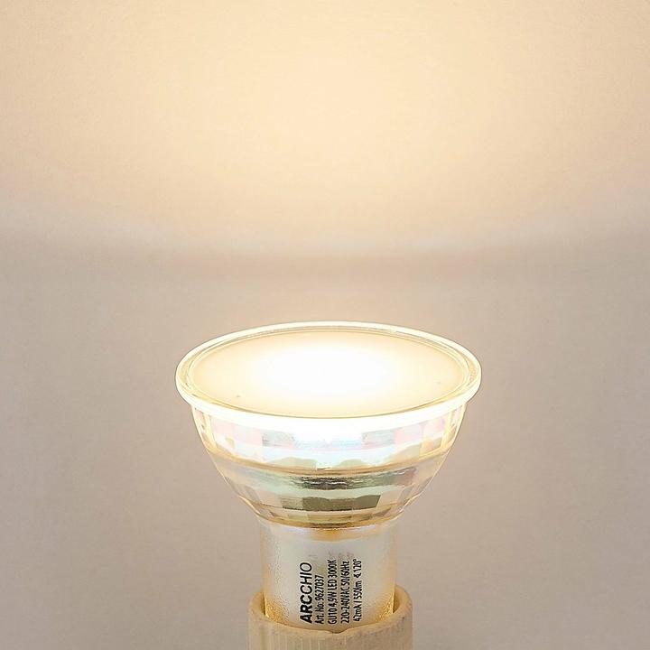 Produktbild Arcchio LED-Reflektor GU10 4,9W 3.000K 120° Glas (GU10, 4.50 W, 400 lm, 1 x, E)