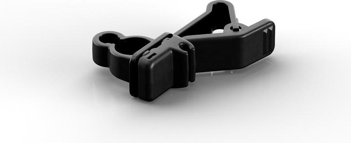 DPA Clip für Lavalier-Mikrofon, Schwarz