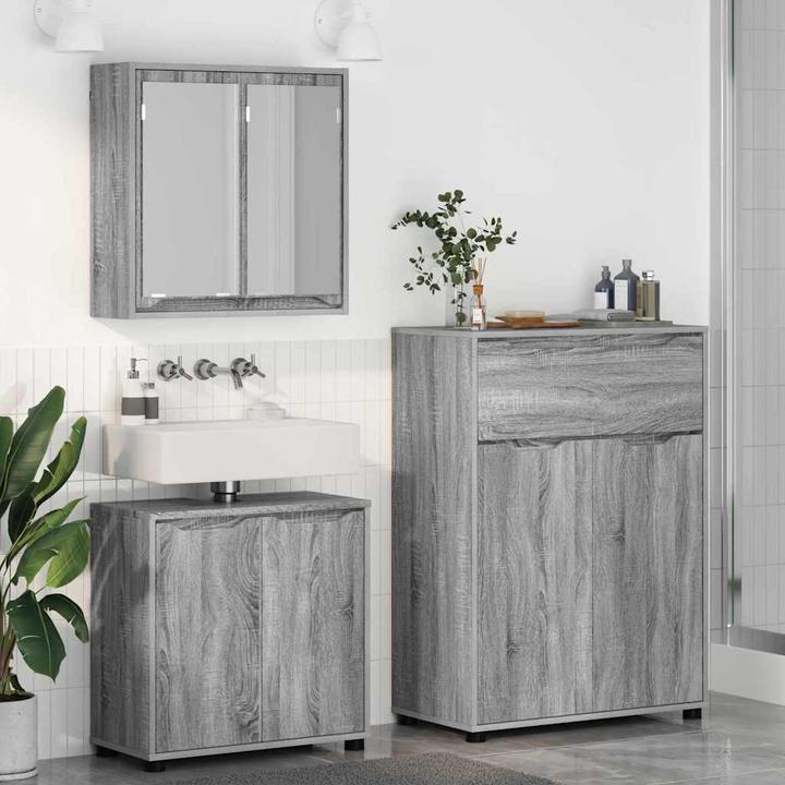Actual product image vidaXL Modernes Badezimmer-Set