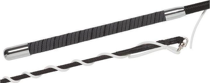 Fleck Longierpeitsche Nylon mit Siliconschlag 180cm