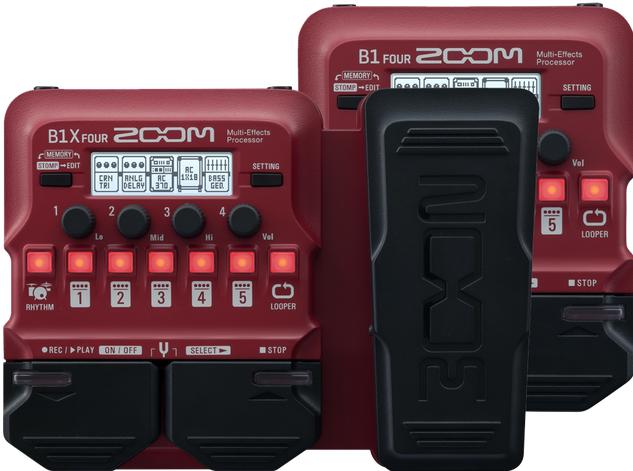 Actual product image Zoom B1 FOUR Bass Effect (Bass)