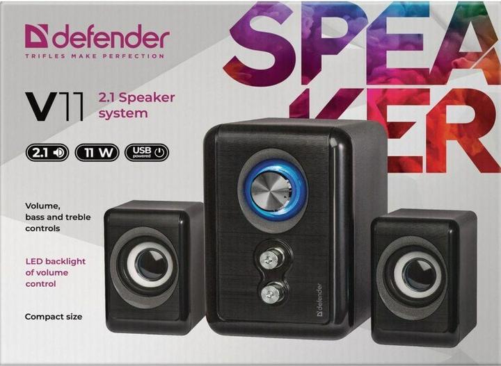 Actual product image Defender V11 Computer Speakers (65111)