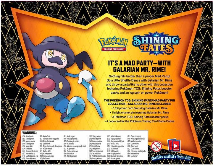 Image du produit Pokémon Shining Fates (Anglais, Coffret & Collection)