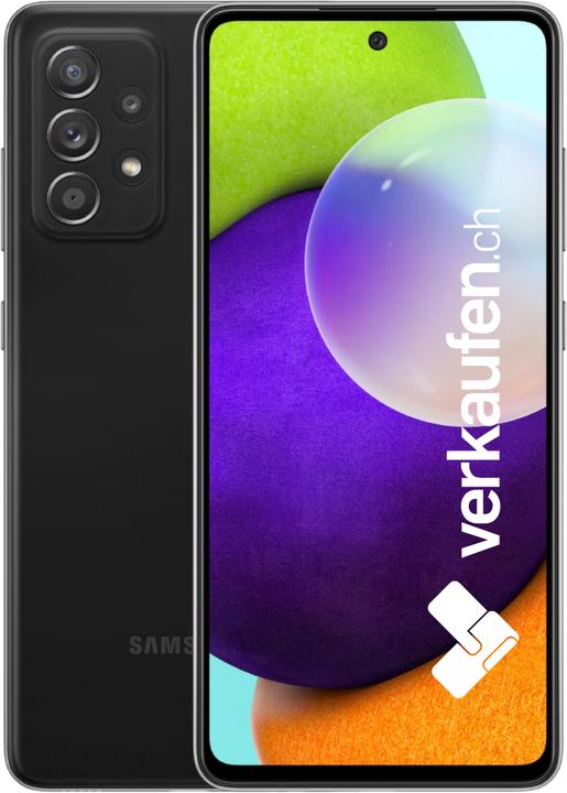 Produktbild verkaufen.ch Galaxy A52 5G Dual-SIM (128 GB, Awesome Black, 6.40", 64 Mpx, Hybrid Dual SIM, B / Sehr gut)