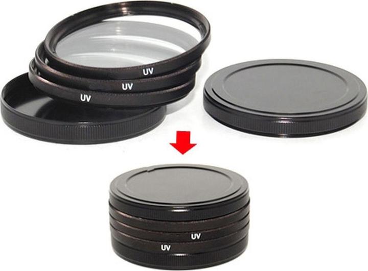 Image du produit Caruba Kit de rangement de filtres métalliques 105 mm (Sac filtrant, 105 mm)