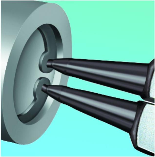 Actual product image Knipex Präzisions-Sicherungsringzange (165 mm)