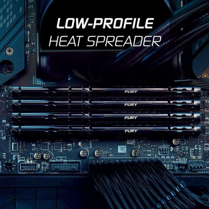 Actual product image Kingston Fury Beast (1 x 16GB, 5600 MHz, DDR5-RAM, DIMM)