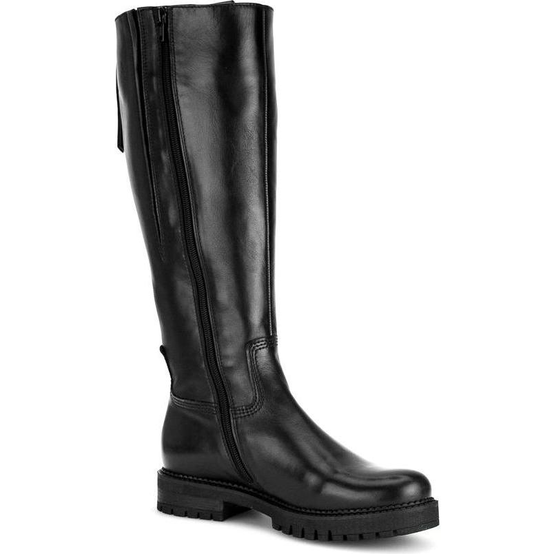 Gabor, Damen, Boots + Stiefel, Hochschaftstiefel, Schwarz, (40)