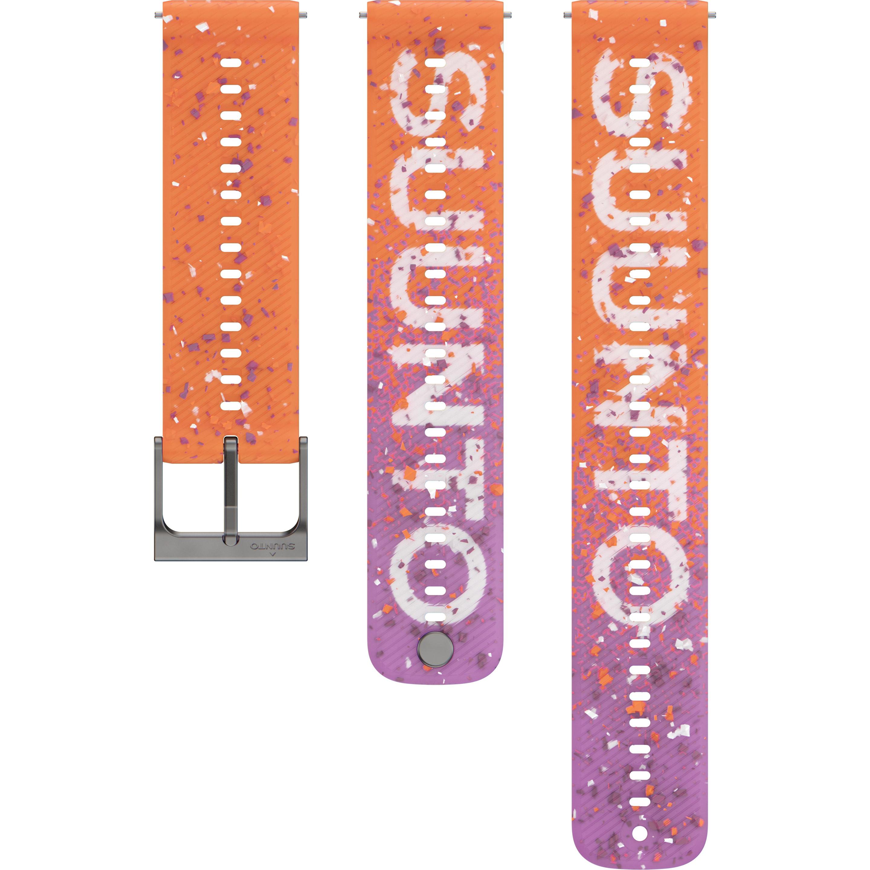 Thumbnail - Suunto Athletic 6 Silicone Strap (22 mm, Silikon, Diverse), Uhrenarmband, Orange