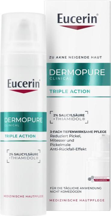 Image du produit Eucerin Dermopure Clinical Pflege 3-fach tiefenwirksam 40 ml (40 ml, Crème de jour)