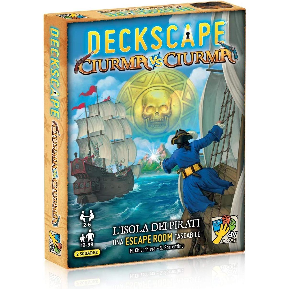 DV Giochi Deckscape - Crew vs Crew