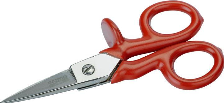 Produktbild Bahco Isolierte Elektrikerschere mit Fingerschutz, 50 mm (13 cm)