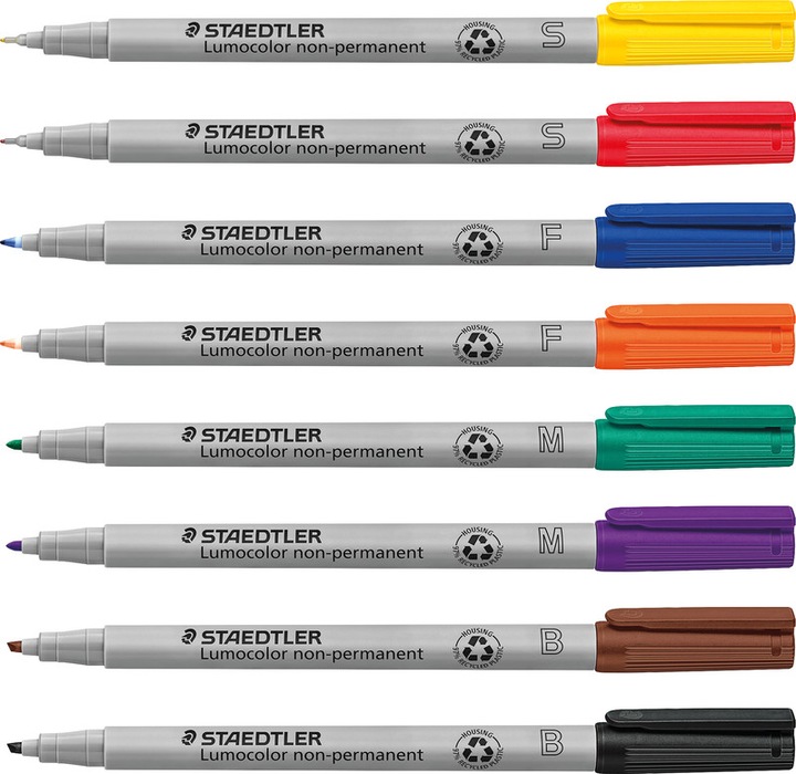 Produktbild Staedtler Lumocolor non-permanent (Grün, 0.60 mm, 10 x)