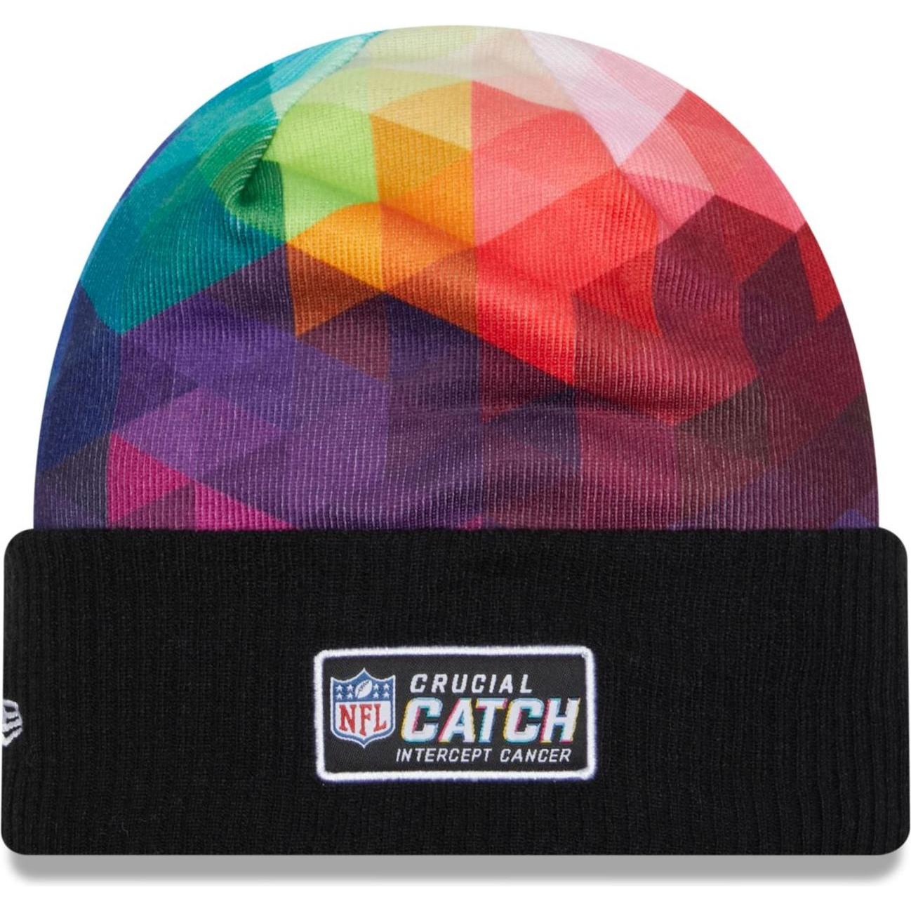 Thumbnail - New Era, Herren, Mütze, NFL Winter Mütze - CRUCIAL CATCH New Orleans Saints, Schwarz