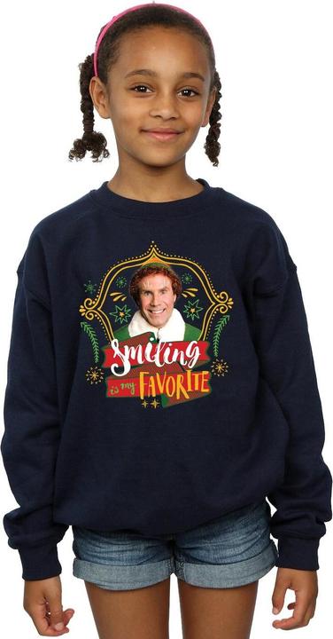 Produktbild Elf Buddy Smiling Sweatshirt Mädchen (128)