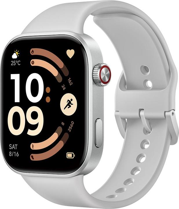 Actual product image Xiaomi Redmi Watch 6 NFC Silber Grau