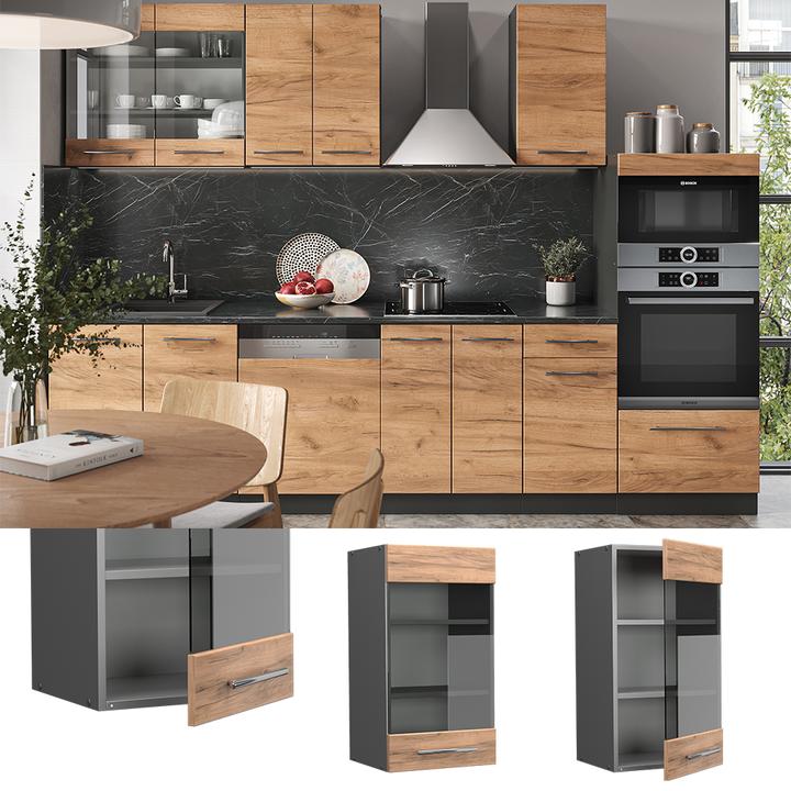Produktbild Vicco Küchenglasschrank Fame-Line (40 x 34.10 x 72 cm)