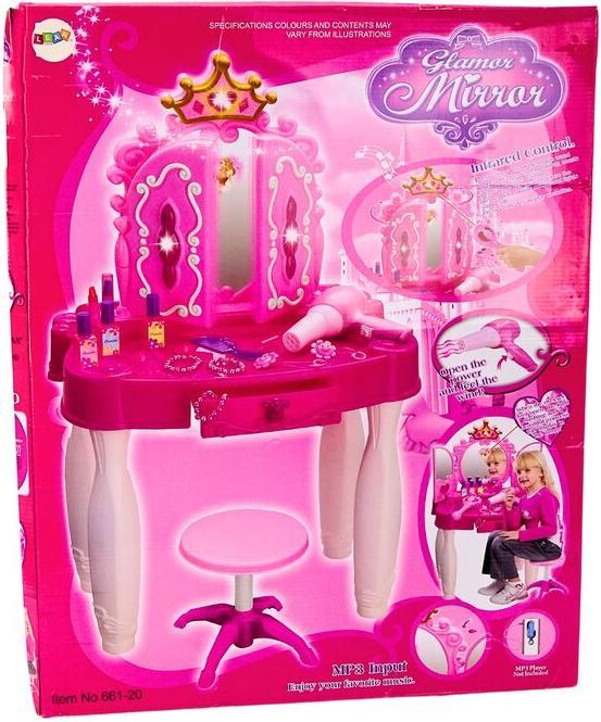 Actual product image No Name Controllable dressing table MP3 + accessories (46 x 30 x 74 cm)