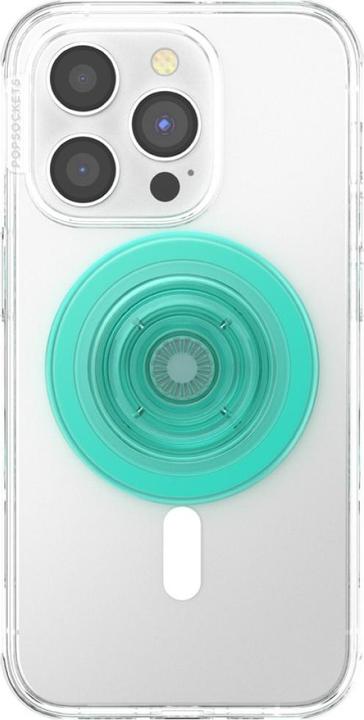 Produktbild PopSockets Translucent Mint PopGrip for MagSafe