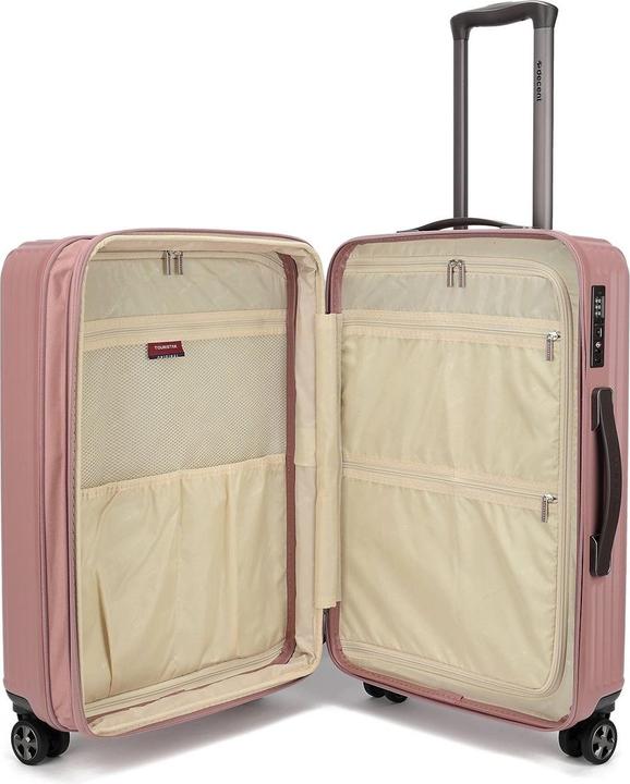 Produktbild Decent Tourister Mittelgrosser Koffer - 66 cm - 65/80 Liter - Erweiterbar - TSA Slot - Oudpze (65 l)