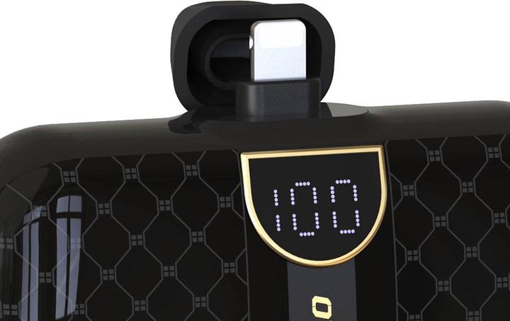 Image du produit Dudao Mini banque d'alimentation K20SL en forme de sac Lightning 5000mAh - noir (5000 mAh)