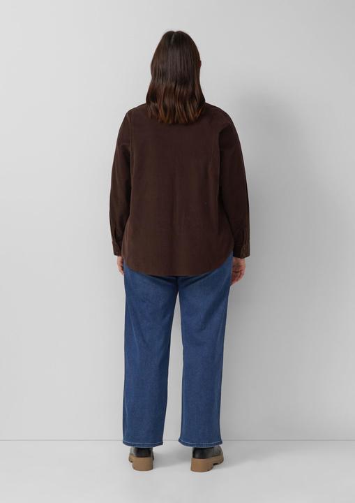 Immagine prodotto s.Oliver Bluse Feincordbluse mit Hemdkragen (54)