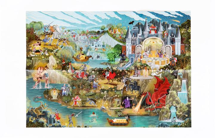 Actual product image The World of King Arthur (1000 pieces)