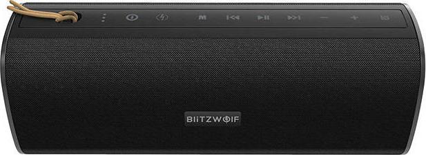 Actual product image BlitzWolf BW-WA2 Lite 12W Bluetooth speaker (black) (Rechargeable battery operated)