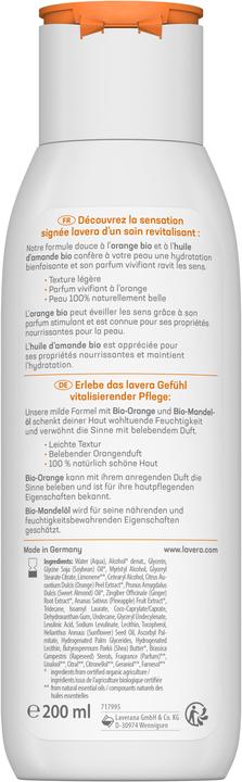 Image du produit Lavera Vitalisierende Bodylotion Bio Orange & Bio Mandelöl (Crème pour le corps, 200 ml)