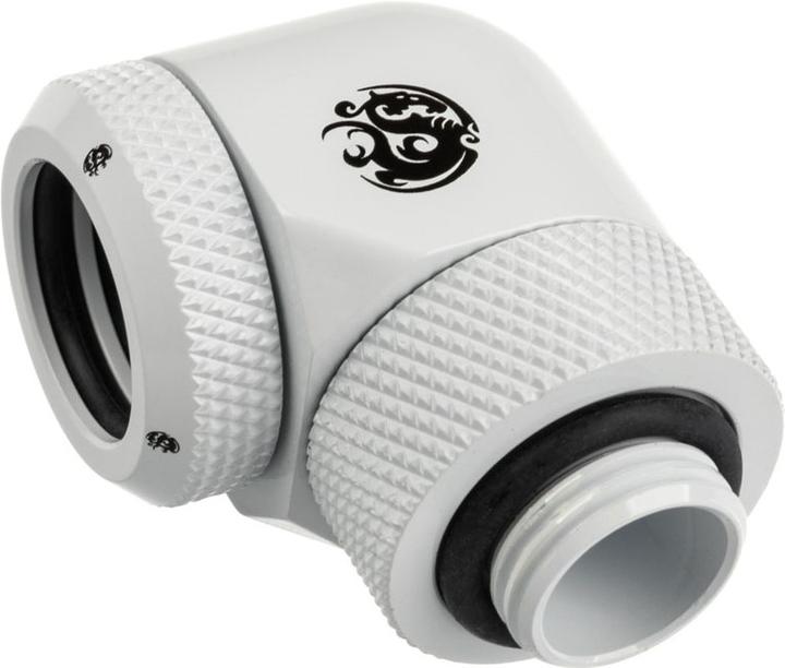 Produktbild Bitspower Adapter 90 Grad G1/4 Zoll AG auf 14mm AD Hardtube - drehbar