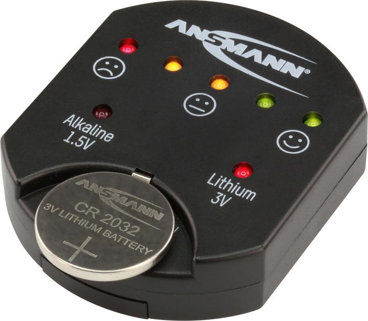 Actual product image Ansmann Button cell tester