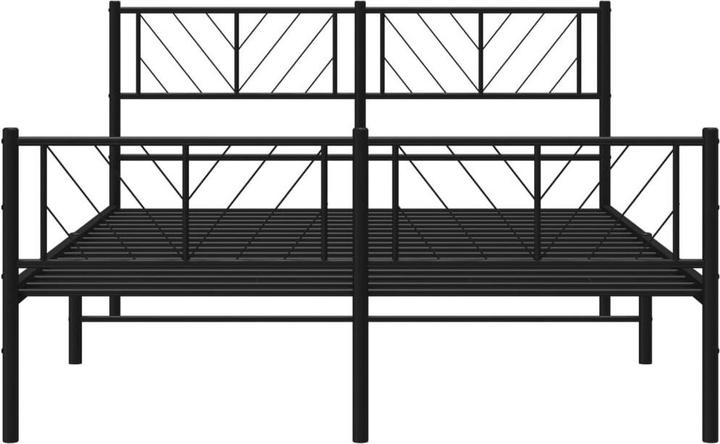 Produktbild vidaXL Metall Bettgestell (120 x 190 cm)