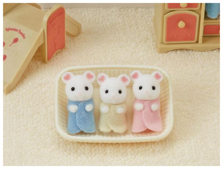 Produktbild Sylvanian Families Marshmallow Mouse Triplets