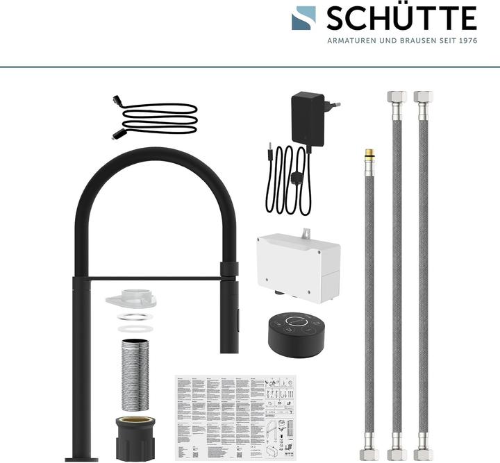 Actual product image Schütte Digital Smart Control Kitchen Faucet with Programmable Pot Fill Function